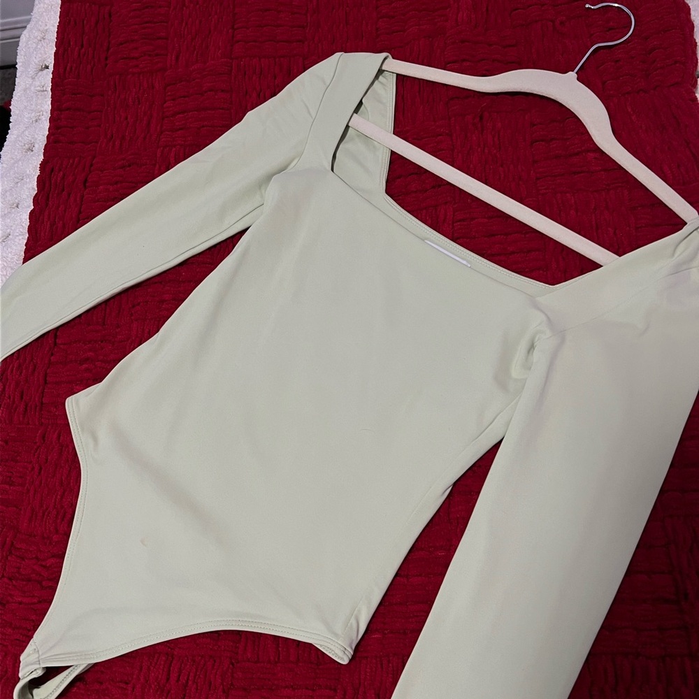 Aritzia Green Bodysuit!